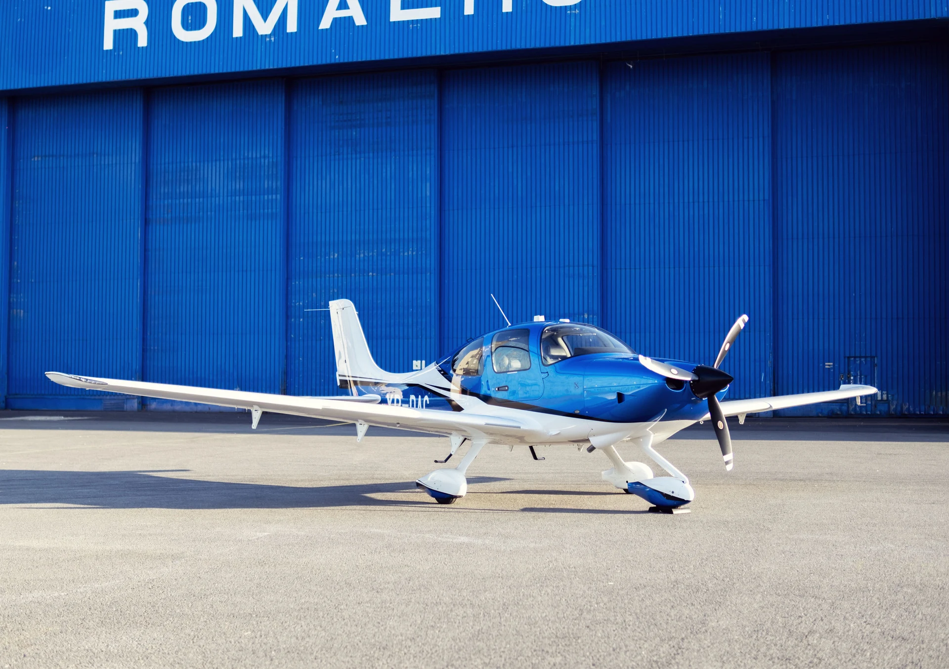 Cirrus training fleet on the ramp